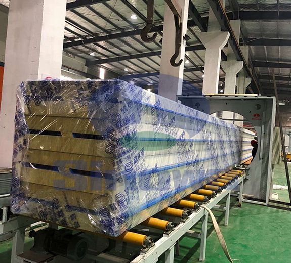 Rock Wool Foam Sandwich Panel Production Line Manufacturing,Sinowa