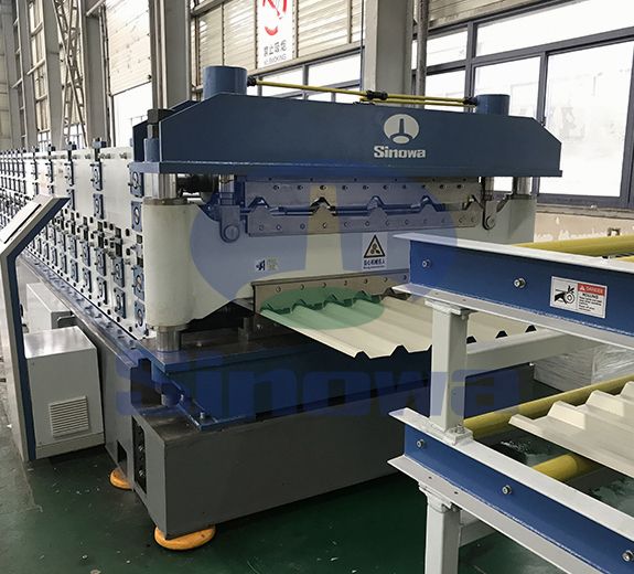 Roof Panel Machine,Wall Panel Line,High-quality Cold Roll Forming Machine,Sinowa