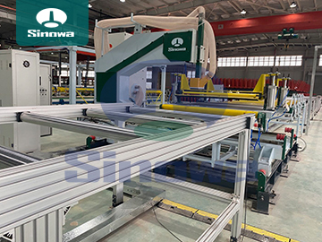 Полиуретан линия по производству сэндвич панелей