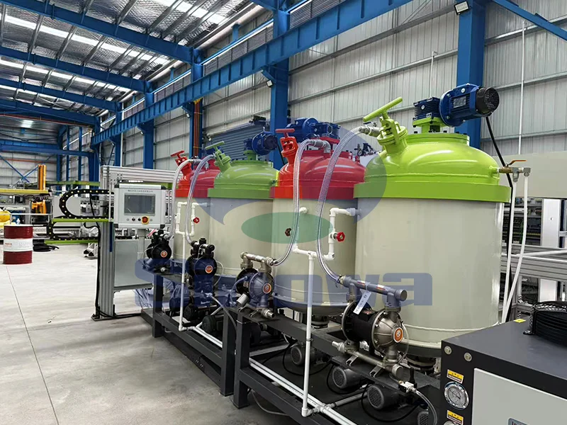Mineral Wool Sandwich Panel Line For Sale