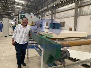 一体化外墙保温板生产线